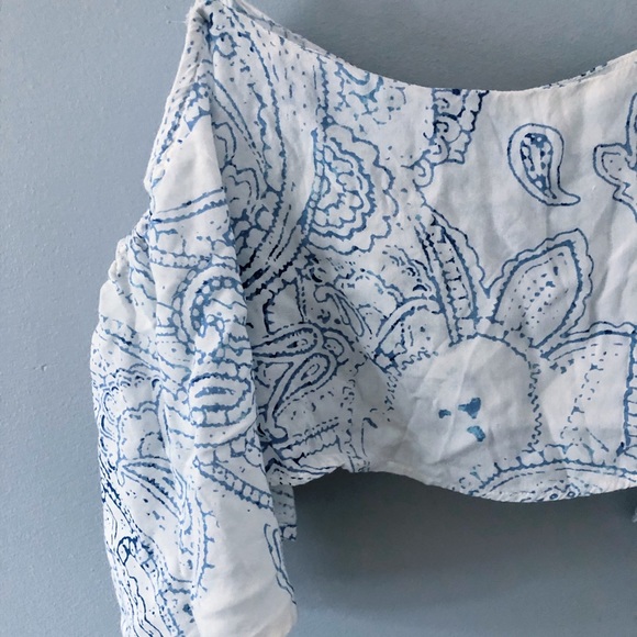 Paisley Crop Top - Picture 2 of 5